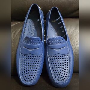 FLOAFERS Blue Loafers for Men